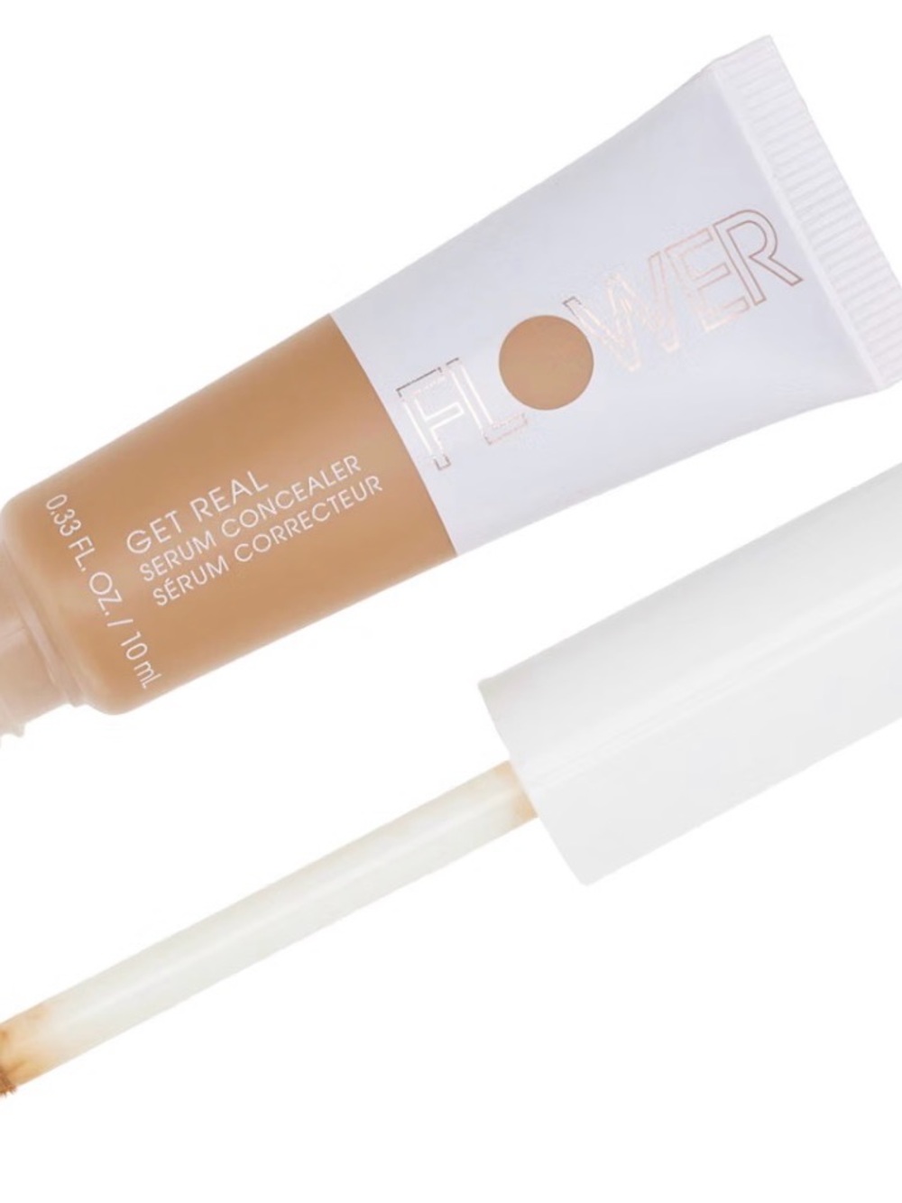 Flower Beauty Get Real Serum Concealer in the shade Medium Deep